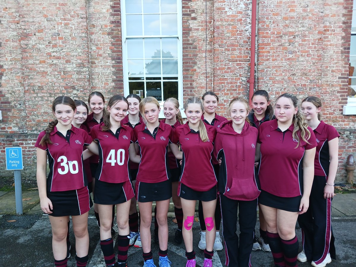 QueenMargarets's tweet photo. 🏑 U15 Area Hockey Tournament Update (Monday):
1-0 Win vs Manor: Goal from Martha C (IV), assist by Heidi S (IV). Strong defence!
2-1 Loss vs Tadcaster: Emily R (IV) scored, great saves from Bronwyn G (IV). QM finishes 2nd overall! 💪👏
#QMHockey #TeamQM https://t.co/921xyCApDX