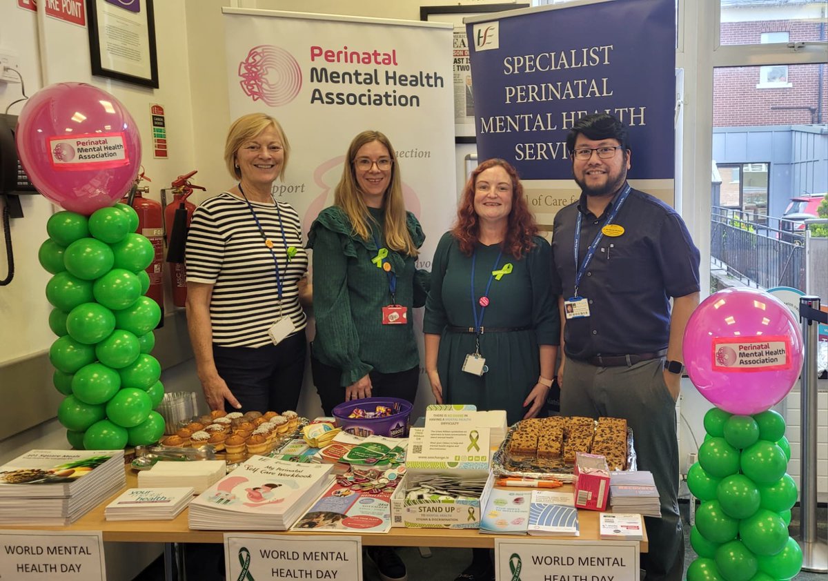 To mark World Mental Health Week, our dedicated Perinatal Mental Health Team joined forces with the newly established Perinatal Mental Health Association. They hosted an awareness stand at UMHL earlier this week. 
#WorldMentalHealthDay 
1/3