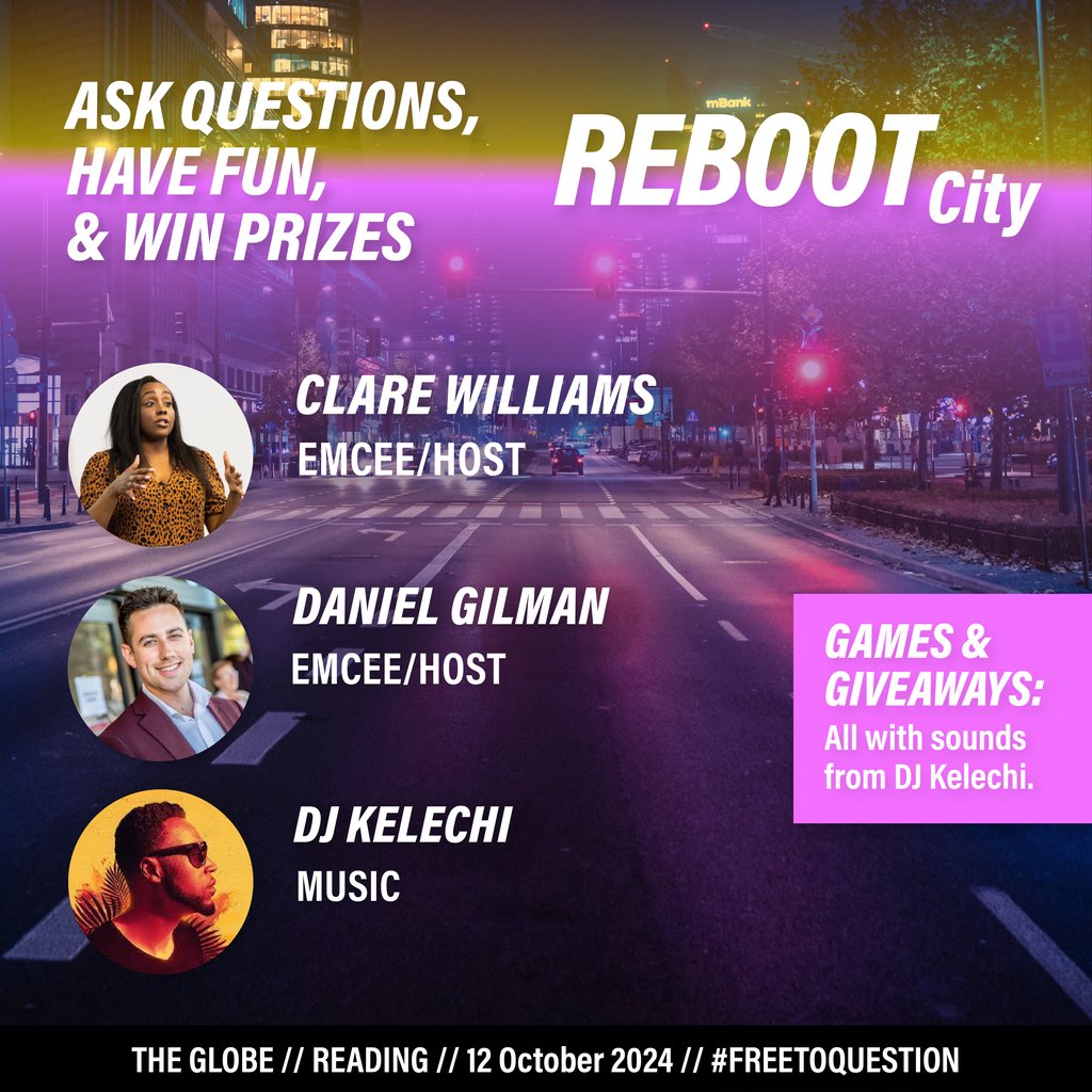 🚨 Last call for tickets to REBOOT CITY this Saturday, Oct 12! 🚨

🎶 Music by <a href="/djkelechi/">DJ Kelechi</a> and free lunch included! 🍽️

✨ Check out our seminar line-up addressing a variety of difficult topics + special youth &amp; parent session w/ <a href="/abetterhope/">Tom Price</a>!

eventbrite.com/e/reboot-city-…