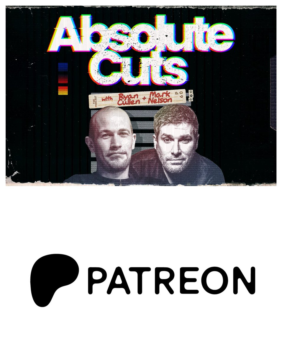 AbsoluteCuts's tweet image. Now is your chance to support the podcast & become an Absolute Cut 🎬
For only £2.50/mth you will receive a bonus episode weekly, access to the exclusive Absolute Cuts discord along with some future special episodes & more
Join patreon.com/AbsoluteCutsPo…