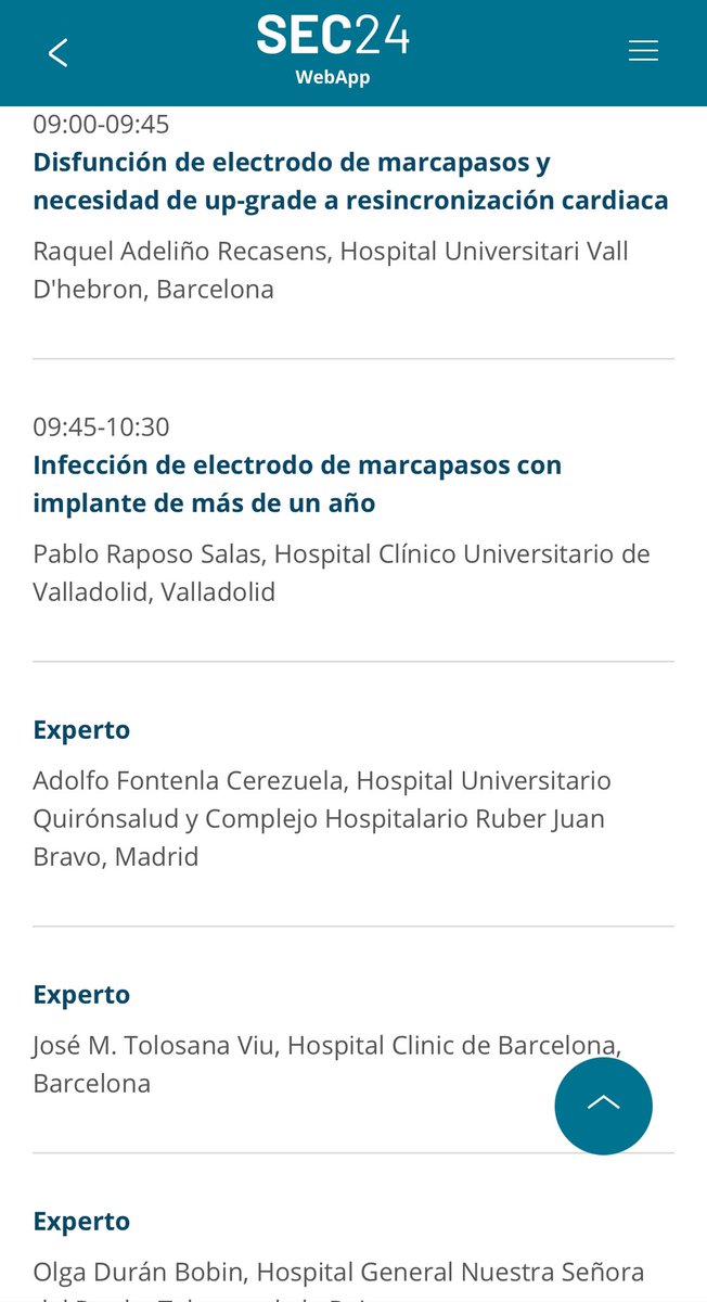 Asociación del Ritmo Cardiaco (@ritmo_sec) on Twitter photo Empezamos a desgranar el congreso #SEC24 de <a href="/secardiologia/">Soc Esp Cardiología</a> para los amantes de las arritmias….Jueves 24▶️Extracción de electrodos: Casos Interactivos con <a href="/AdolfoFontenla/">Adolfo Fontenla</a> <a href="/Raquel_Adelino/">Raquel Adeliño</a> <a href="/tolosanaviu/">Jose Maria tolosana</a>…todo ello moderado por <a href="/ifdezlozano/">IFLozano</a> Empezamos a desgranar el congreso #SEC24 de <a href="/secardiologia/">Soc Esp Cardiología</a> para los amantes de las arritmias….Jueves 24▶️Extracción de electrodos: Casos Interactivos con <a href="/AdolfoFontenla/">Adolfo Fontenla</a> <a href="/Raquel_Adelino/">Raquel Adeliño</a> <a href="/tolosanaviu/">Jose Maria tolosana</a>…todo ello moderado por <a href="/ifdezlozano/">IFLozano</a>