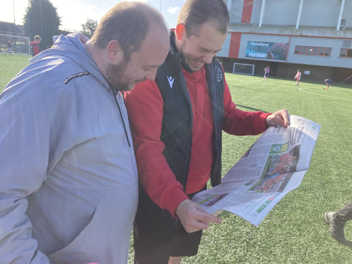 📰 On #WorldMentalHealthDay it’s great to see our Beat The Block project featured in @iPaperSport. Good to show the players a copy this morning too! 😁

Thanks to <a href="/danielstorey85/">Daniel Storey</a> for sharing their stories, you can read his piece below 👇