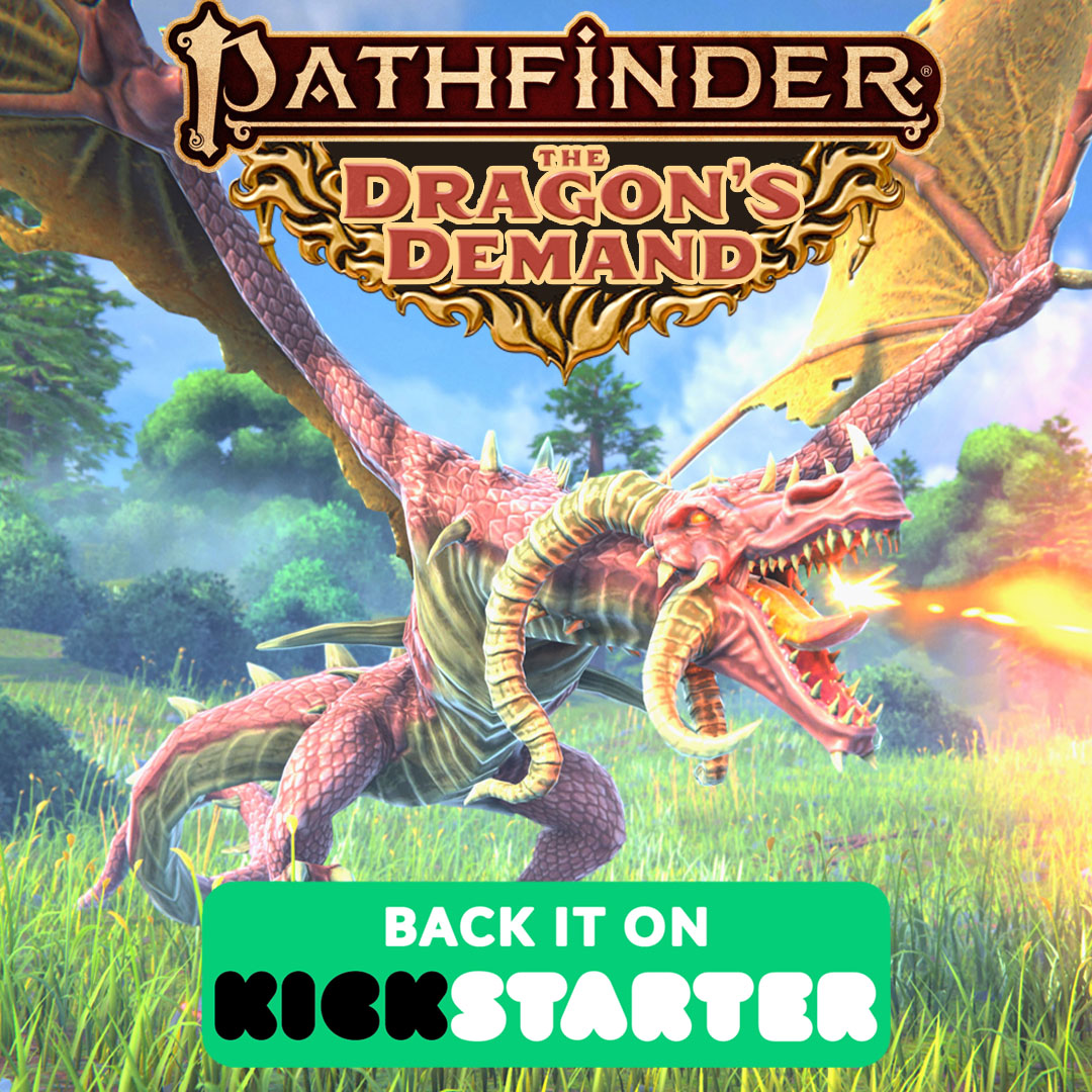 OssianStudios's tweet photo. With 5,000+ and over 2/3 funded, don't miss the Pathfinder: The Dragon's Demand CRPG Kickstarter Updates with more developer insights and info links. https://t.co/86A15oWIzb https://t.co/cxIoEYg9mD