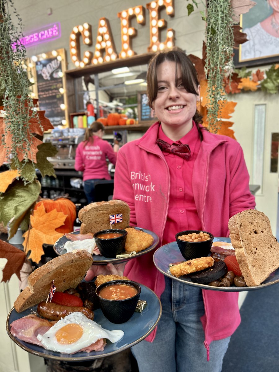 Start your week off right with
our £6 Full English Breakfast!😍

Yes! You heard that right! You can get one of our
famous Forge Café Full English Breakfasts for just £6!
Freshly cooked, locally sourced ingredients☺️

🌟 Early bird offer : Tuesday - Friday

#britishironworkcentre