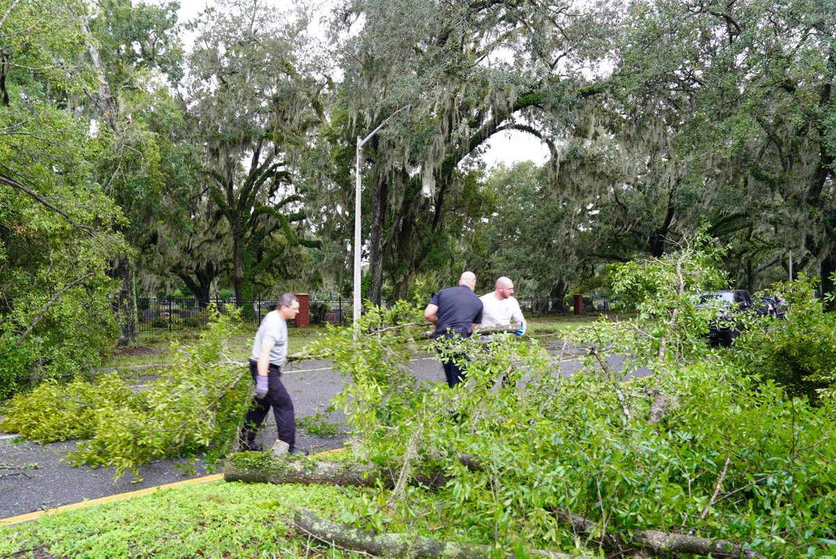 🚨Orlando Traffic Alert: East Anderson St. is closed between South Mills Ave. and South Bumby Ave. due to a large tree across the roadway. 

Our officers currently working to clear the fallen tree and manage traffic. Drivers are advised to avoid the area and use alternate routes.