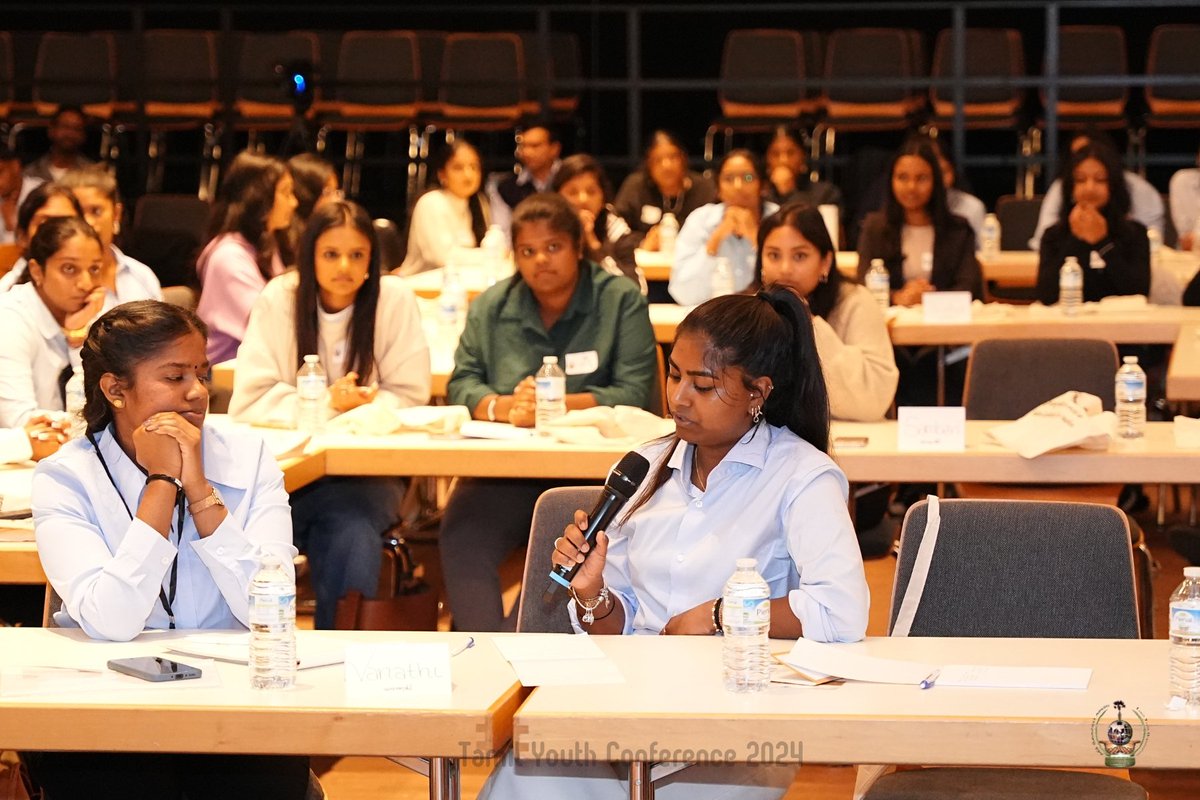 TamilGuardian's tweet photo. 💫 Tamil Youth Conference 2024 reaffirms commitment to Tamil Eelam liberation

The Tamil Youth Conference 2024, organized by the International Tamil Youth Organisation (TYO), was held in Ennepetal, Germany, over the past weekend, bringing together over 200 Tamil youth from across Europe.

Read more ⬇️

https://t.co/nkV5nZuI7G