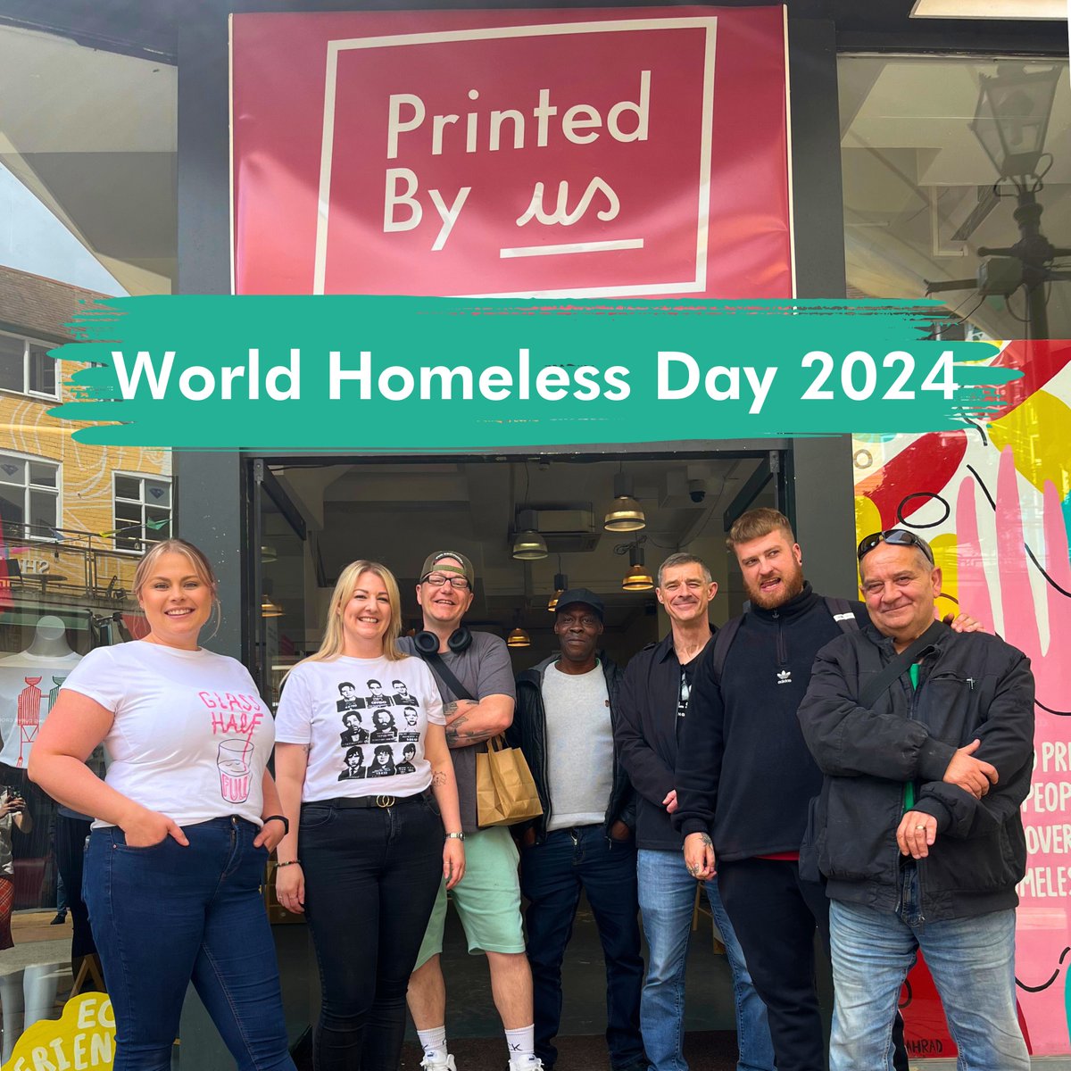 Today is World Homeless Day.
Currently, there are over 324,990 homeless people in the UK, up 10% from last year. Services such as <a href="/archerproject/">Archer Project</a>  &amp; Printed by Us are absolutely vital, and we are proud to be a part of tackling homelessness today and every other day. 🙌