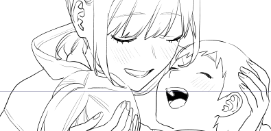 とっても…ハートフルな漫画です… 