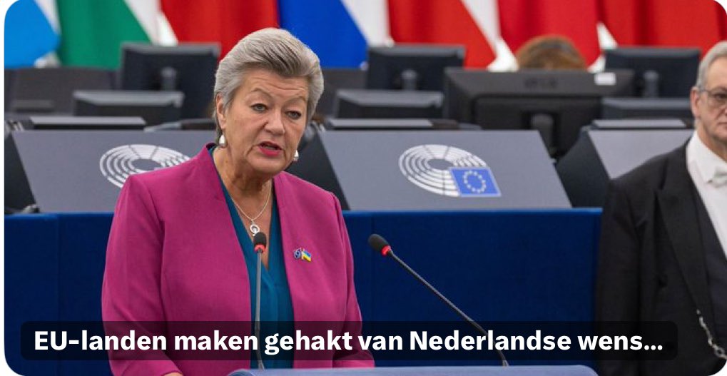 V_iswakker's tweet image. Die hele EU is toch een verschrikking. Gaat zo’n bejaarde Zweedse voor ons bepalen wat wij wel en niet mogen. #Nexit #Optout