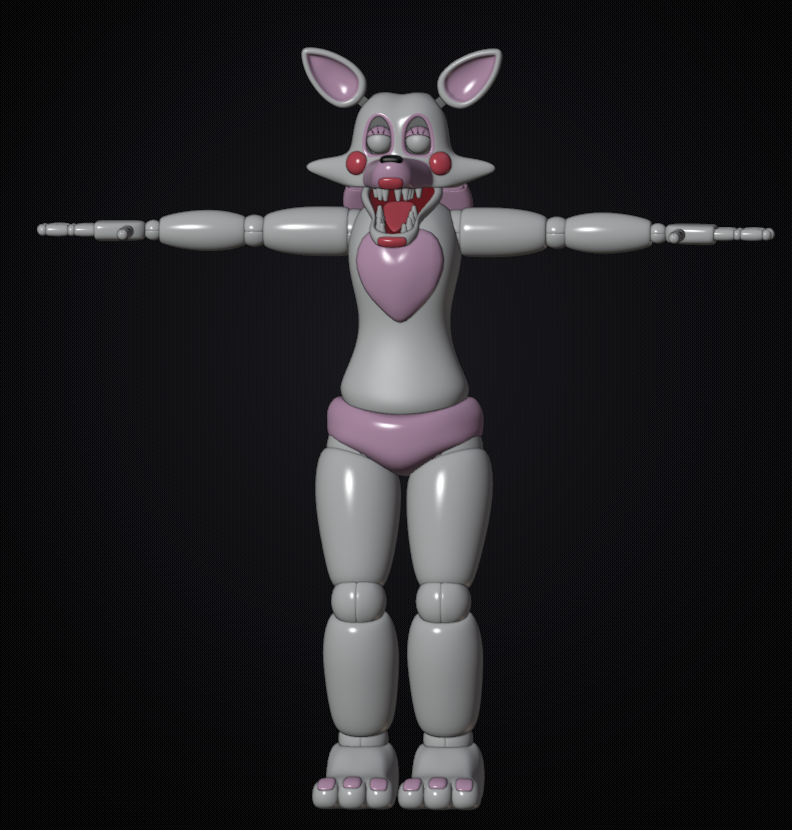 Mangle Fnaf Full Body Fnaf 2 Mangle Full Body By Fnatirfanfullbodies