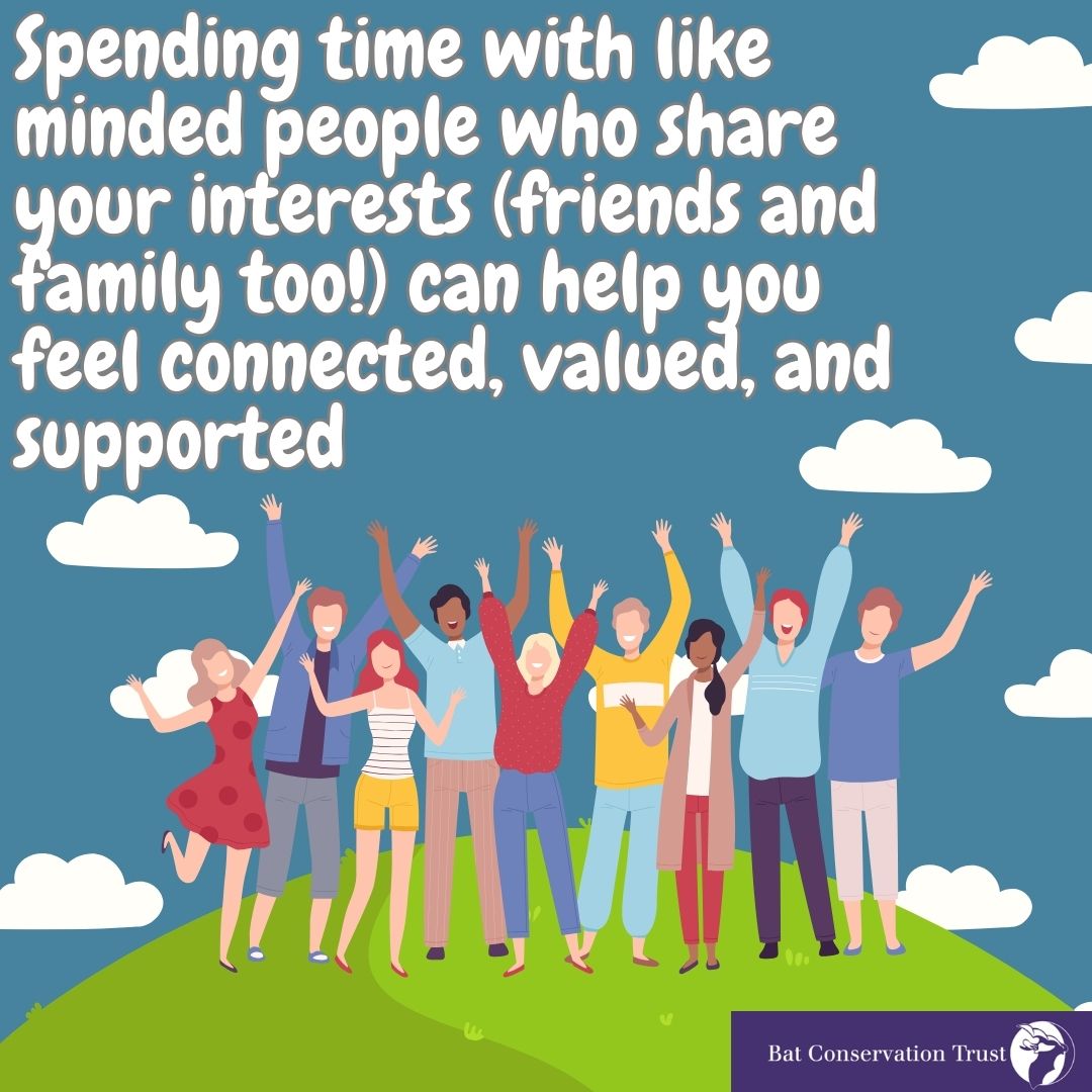 National Bat Monitoring Programme (NBMP) (@bct_nbmp) on Twitter photo It's #worldmentalhealthday 🥰
Take a look below for more ways that an NBMP survey can be part of looking after your mental health, stay tuned to find out how you can win a years family membership to the bat conservation trust! It's #worldmentalhealthday 🥰
Take a look below for more ways that an NBMP survey can be part of looking after your mental health, stay tuned to find out how you can win a years family membership to the bat conservation trust!