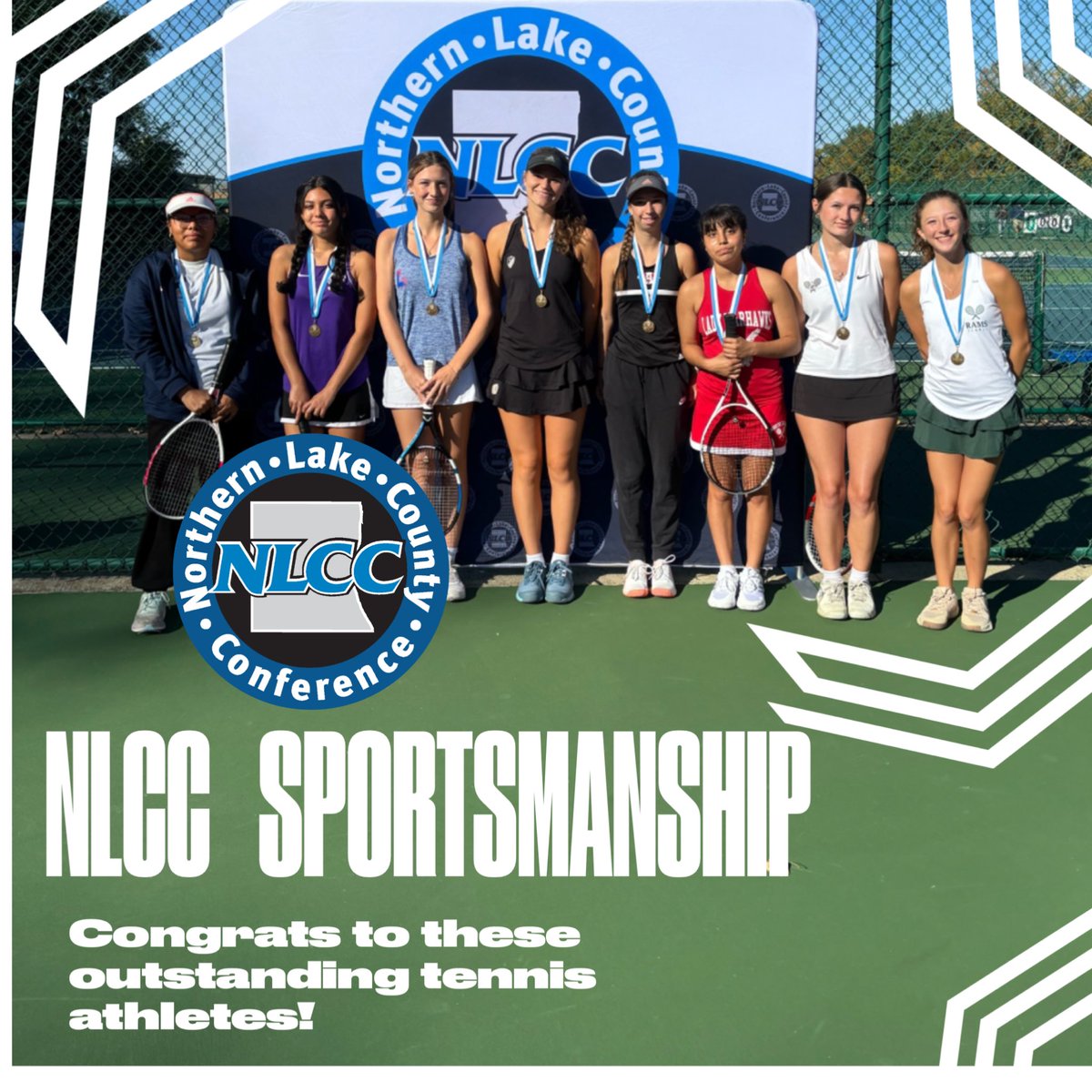 Congrats to ROBYN GEORGE! Our NLCC Sportsmanship Award Recipient! 🏆🖤
