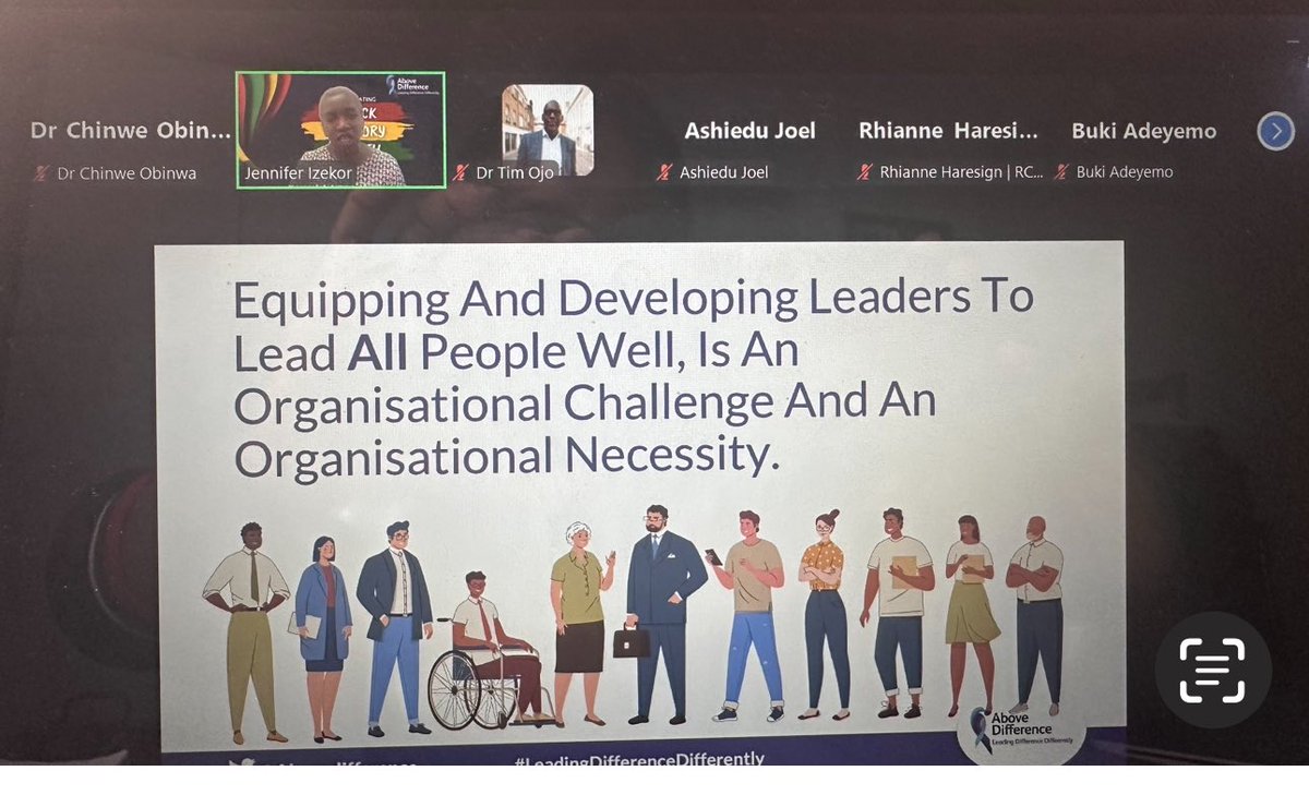 #BHM Jennifer <a href="/Abovedifference/">Above Difference</a> on inclusive leadership