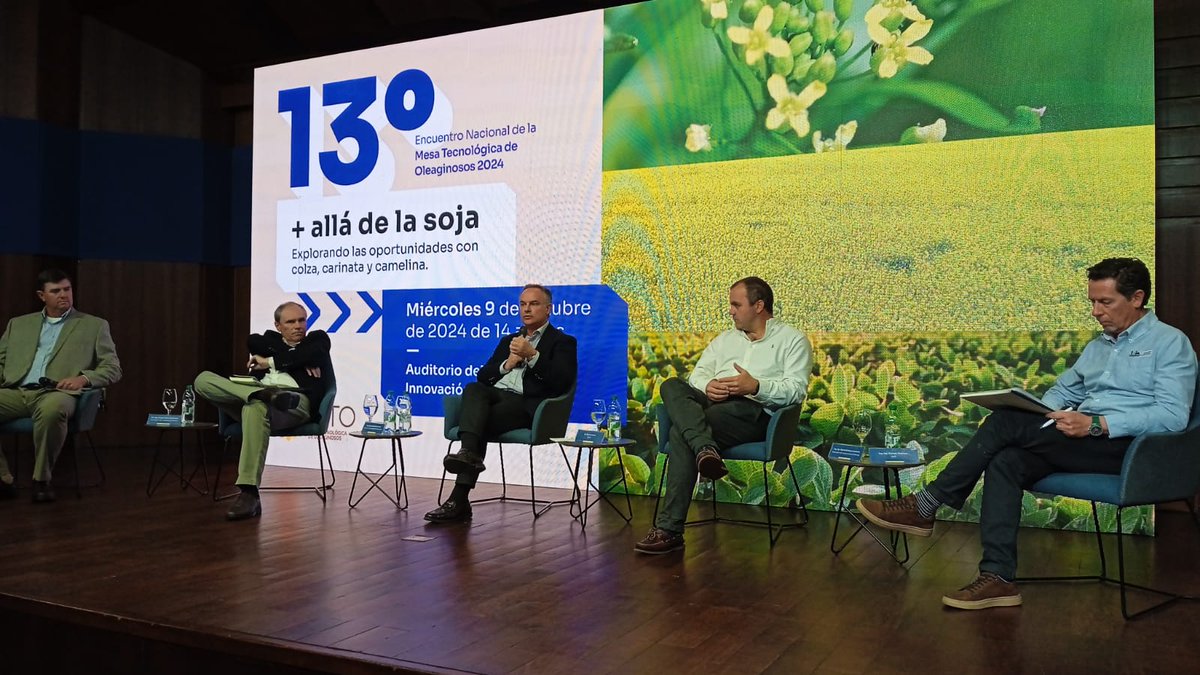🌱ALUR participó del 13º Encuentro Nacional de <a href="/MTOleaginosos/">MTO</a>  que se realizó en el <a href="/LATU_uy/">LATU</a> cuya consiga fue: “Más allá de la soja, explorando las oportunidades con colza, carinata, y camelina”.