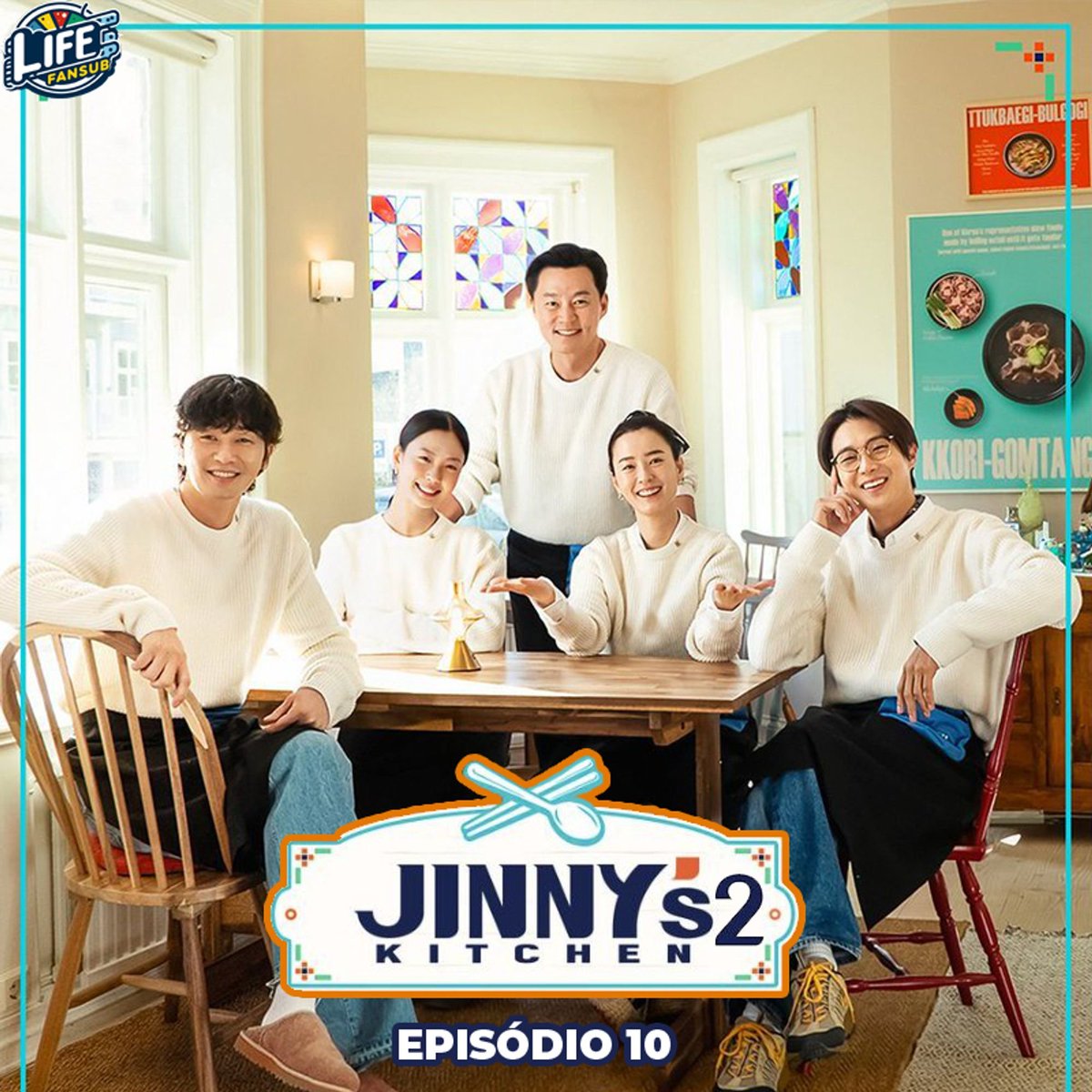 FansubLife's tweet image. JINNY'S KITCHEN 2 (2024)  

EPISÓDIO 10 - PENÚLTIMO  

País: Coreia do Sul
Episódios: 11
Gênero: Variedades 
Original: tvN
Duração: 1 hora. 30 minutos.

► ASSISTA AQUI : lifefansub.forumeiros.com/t1947-jinny-s-…

Doação para o Fansub:
► PIX : lifefansub1@gmail.com

#lifefansub #fansub #kpop
