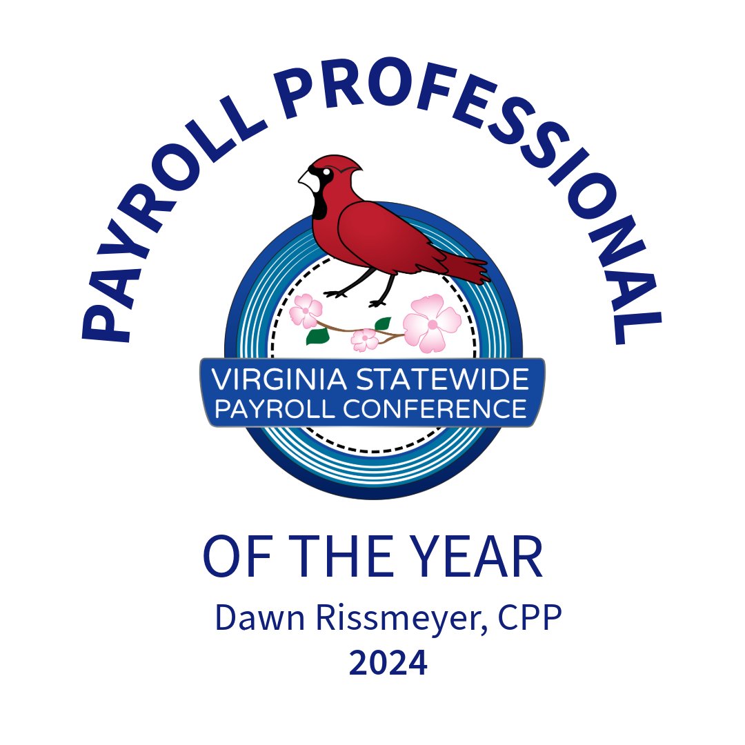 #Payroll #VSPCPPY #VSPC24 Congratulations to Dawn Rissmeyer for being awarded the 2024 VSPC Payroll Professional Award.