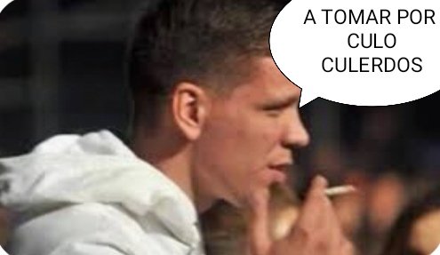 FUMAR PERJUDICA SERIAMENTE LA SALUD.
PERO SER CULERDO MATA
🤣🤣🤣🤣🤣🤣🤣🤣🤣🤣🤣🤣🤣🤣🤣🤣🤣🤣🤣🤣
ESCORIA CUERDA