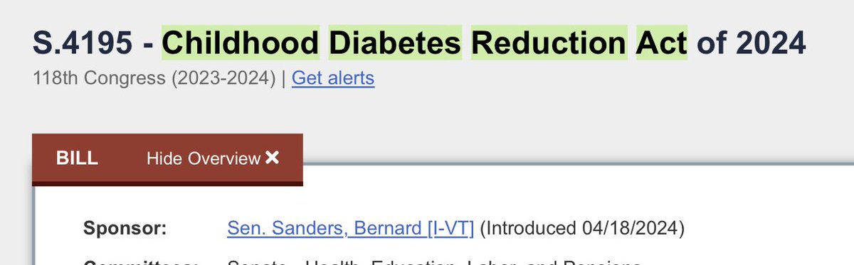 This is a classic example of a policy that's no doubt well-intentioned, <a href="/BernieSanders/">Bernie Sanders</a>,  but disastrously ill-informed--and will almost certainly cause HARM. 

This bill would further limit saturated fats in food for kids, which would mean less meat, less cheese, whole milk,