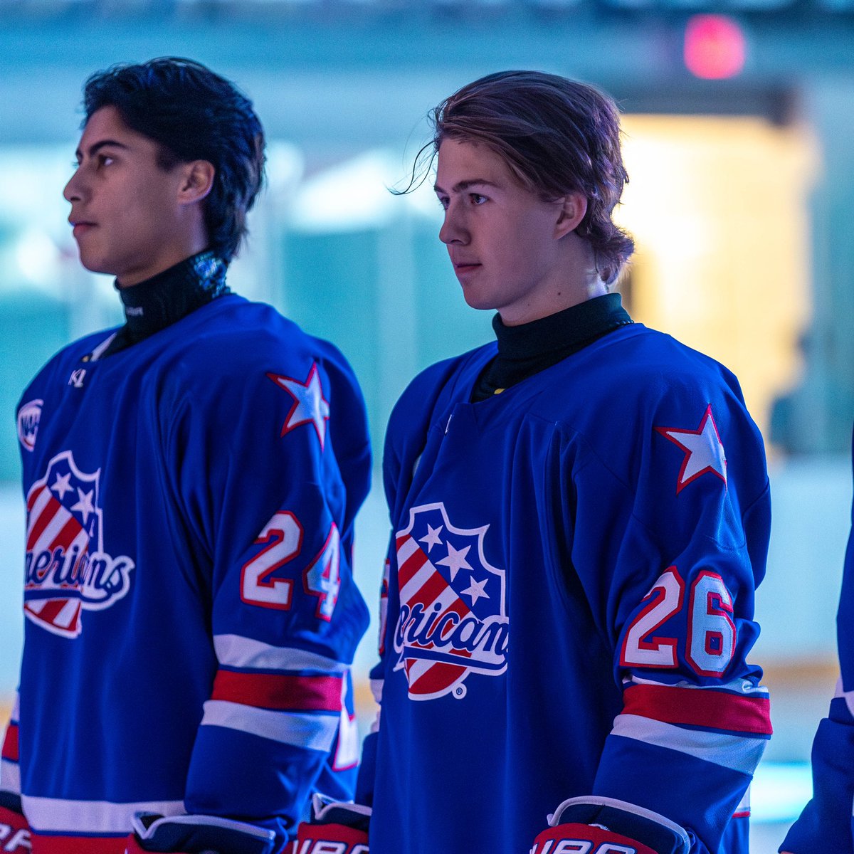JrAmerksNAHL's tweet photo. Home sweet home. 🏠 

After a month-long road trip, the Jr. Amerks are back inside the friendly confines of the Rochester Ice Center. We need Amerks fans in full force, especially this Saturday. Be there and be rowdy! 

🎟️ https://t.co/8iGpRmwyM9 https://t.co/SAkdziYS4y