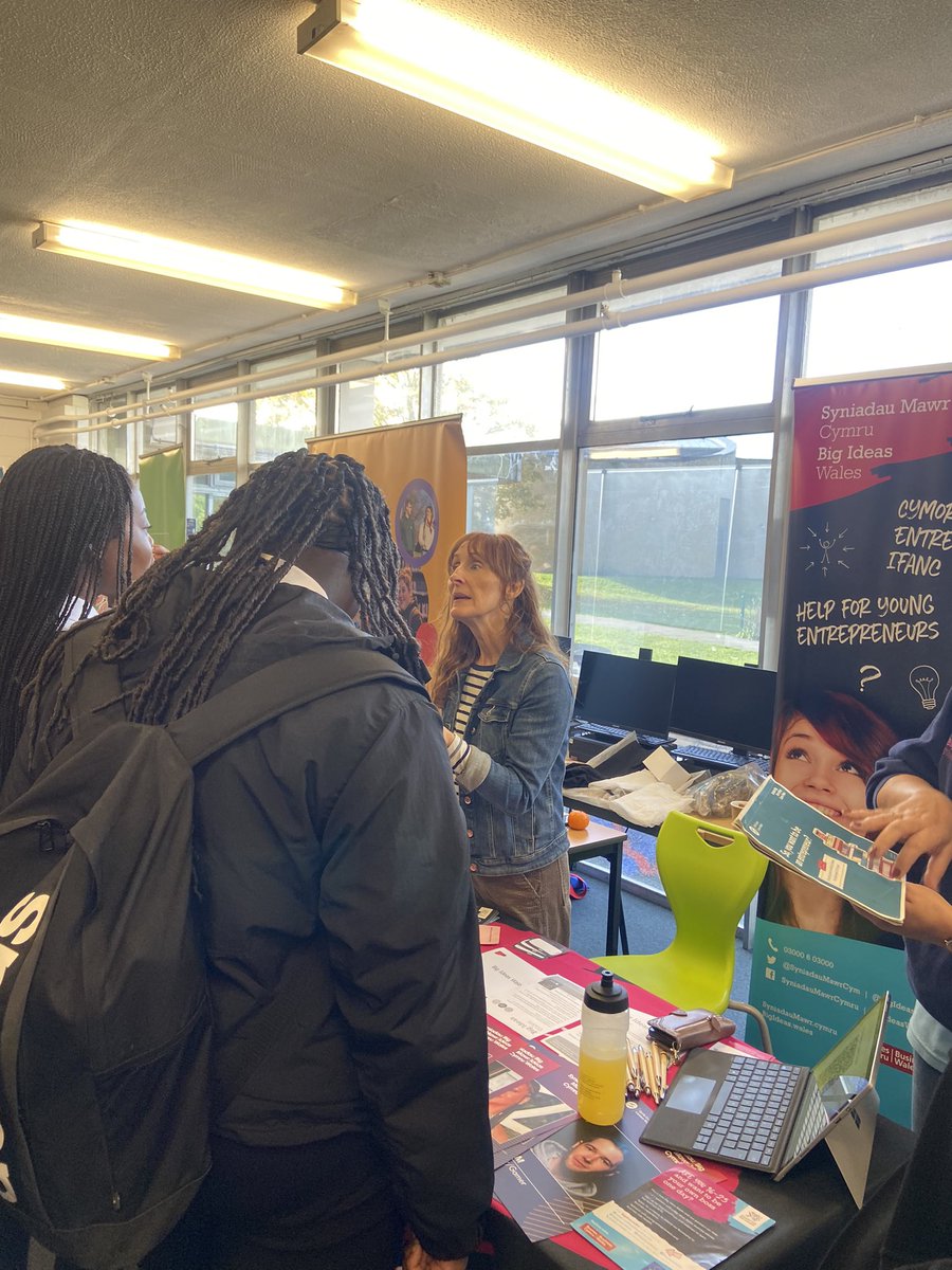 Our students had a wonderful day at our Careers Day today. Huge diolch to all of the employers that attended! 💫