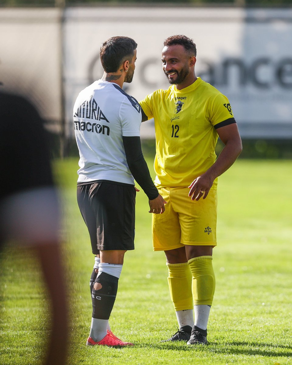 VitoriaSC1922's tweet photo. Triunfo no jogo amigável frente à AD Fafe ✅

⚽️ Samu, Kaio César e Marco Cruz

#EspíritoDeVitória | 3-1 | #VSCADF https://t.co/3oz7LOk6Hf