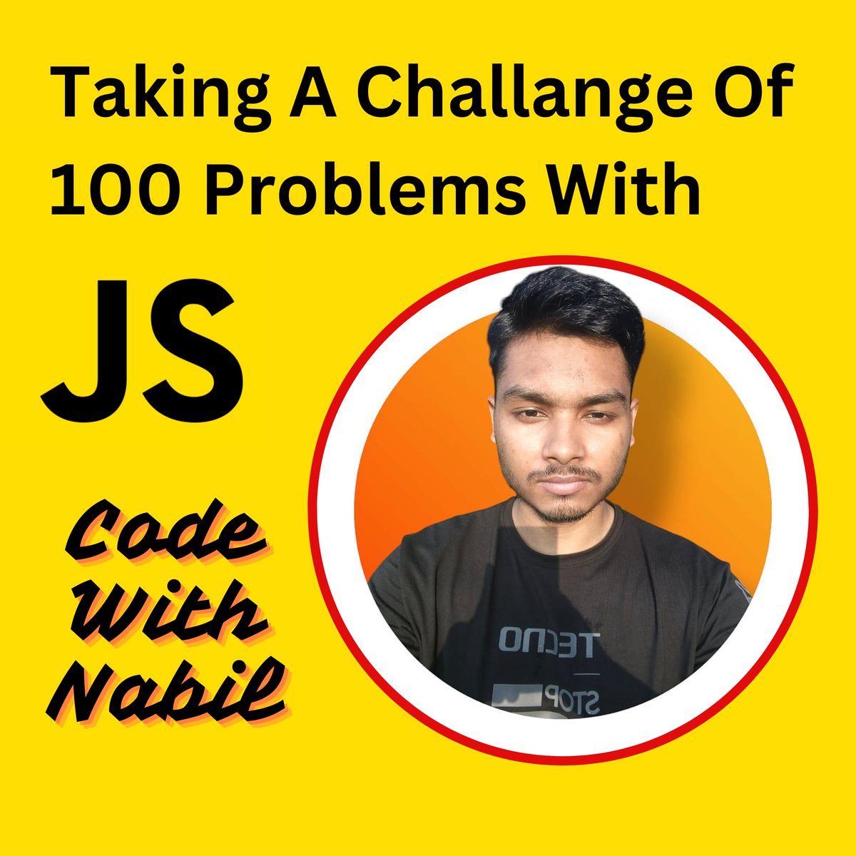 Javascript Problem Solving challenge of 100 Days
GitHub Repository: github.com/nabilsiddik/10…

#problemsolving #javascriptproblemsolving #webdeveloper #codewithnabil #programming