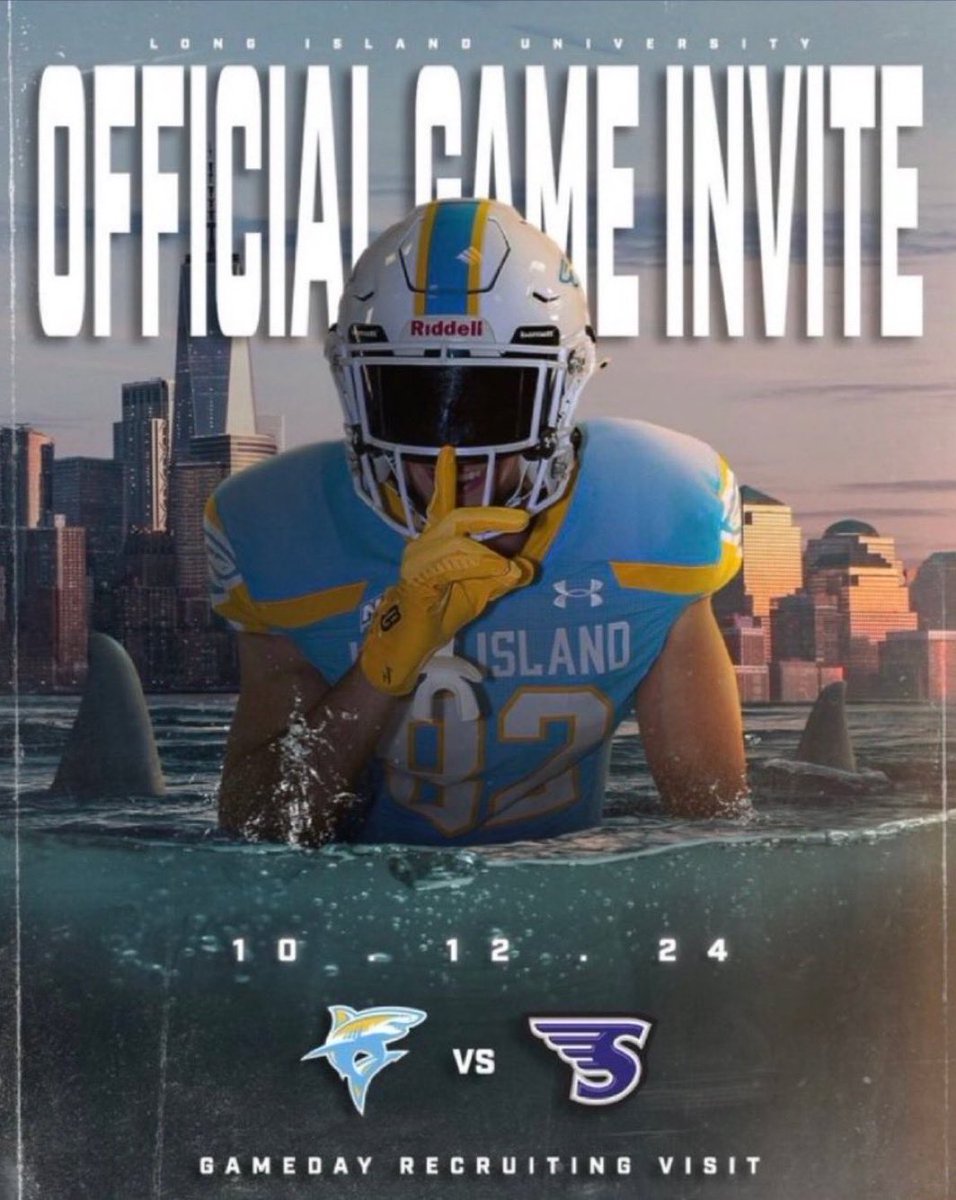I’ll be at <a href="/LIUSharksFB/">LIU Football</a> this weekend!

<a href="/Coach_Hammock/">TyQuan Hammock</a> <a href="/damehova9/">Damon Simmons</a> @KrumichSports