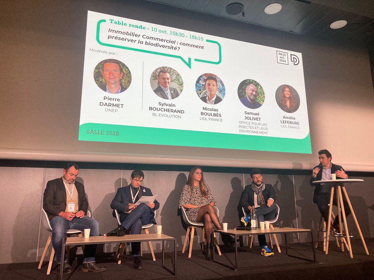 @Lidlfrance a participé au salon <a href="/PRODURABLE/">Salon PRODURABLE</a> qui avait lieu les 9 et 10 octobre au Palais des congrès à Paris !

Petit récap' sur un événement #RSE qui nous tenait particulièrement à cœur 😉

👉 A l'occasion d'une table ronde sur la préservation de la biodiversité dans le domaine