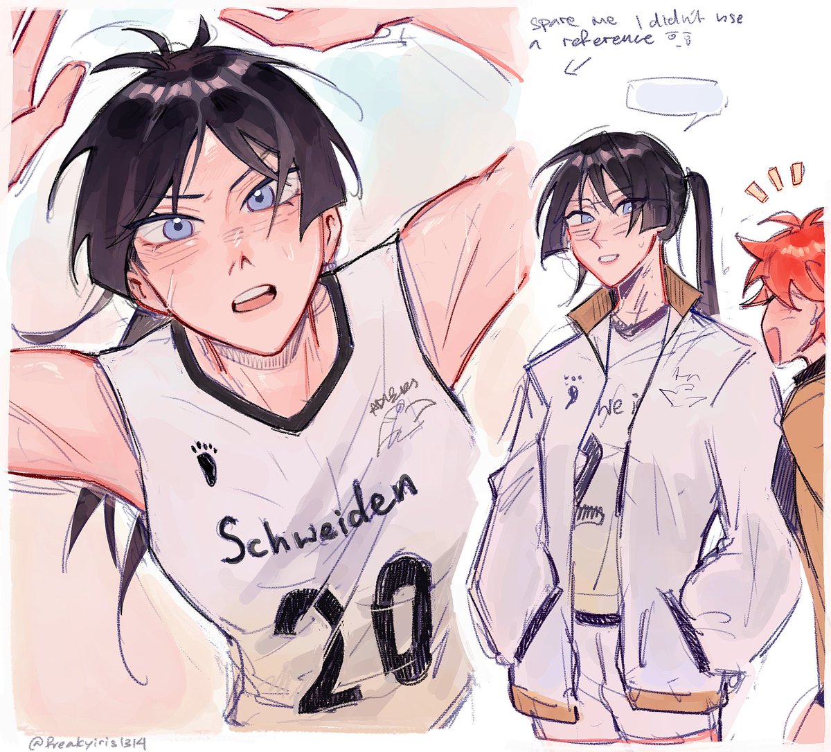 kaziris_'s tweet photo. more fem.. #kagehina #haikyuu https://t.co/c1sEL71ijw