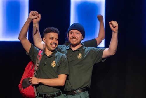 Helen Heaton (@helenheat0n) on Twitter photo “The pebble drops; the ripples expand…….”
@OnePunchHull delivers heartrending tension in devastating tale of a misjudged impulse between friends. A rhyming must-watch from <a href="/HullTruck/">Hull Truck Theatre</a> & 3 talented actors. “The pebble drops; the ripples expand…….”
@OnePunchHull delivers heartrending tension in devastating tale of a misjudged impulse between friends. A rhyming must-watch from <a href="/HullTruck/">Hull Truck Theatre</a> & 3 talented actors.