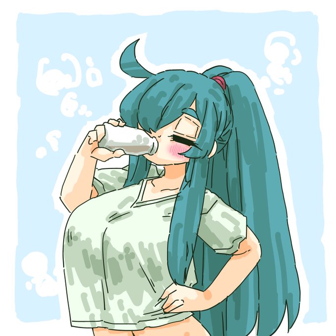 ずんちゃんぐびぐび木曜日 #東北ずん子 #銭湯の日 