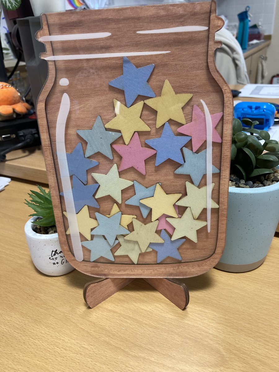 latimerprimary's tweet image. #ClassVC are nearly there with our star jar. The children have worked hard on displaying our learning behaviours and I am super proud of the continued progress in their attitude to learning! #LatimerStars 🌟💙