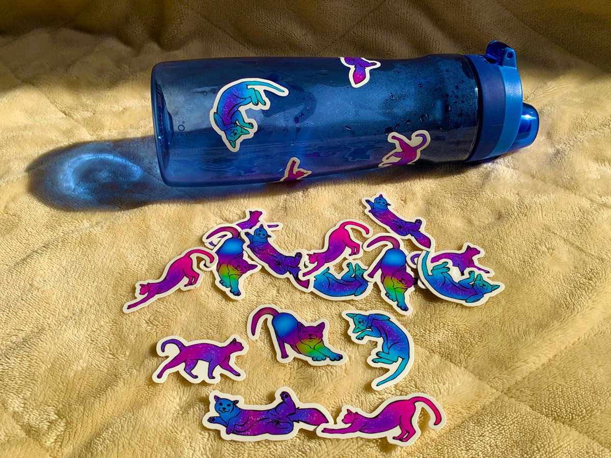 projectwildskye's tweet photo. Get the Galaxy Cat matching pins and stickers at https://t.co/1ULtVpDzMg
These stickers are dishwasher safe!
#stickers
#stickershop
#cats
#enamelpins
#pincollection
#pins
#pridenjoyllc
#pridenjoyllcstudios
#smallbusiness https://t.co/NdBvoHHT8a