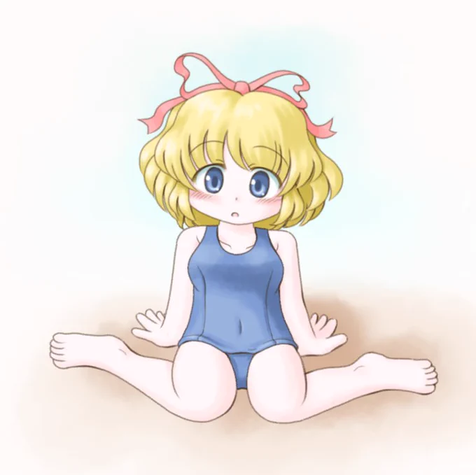 #ロリの日ばかやろう!おまわりさんやXの運営が怖くてスク水メディスンちゃんが描けるかってんだ! 