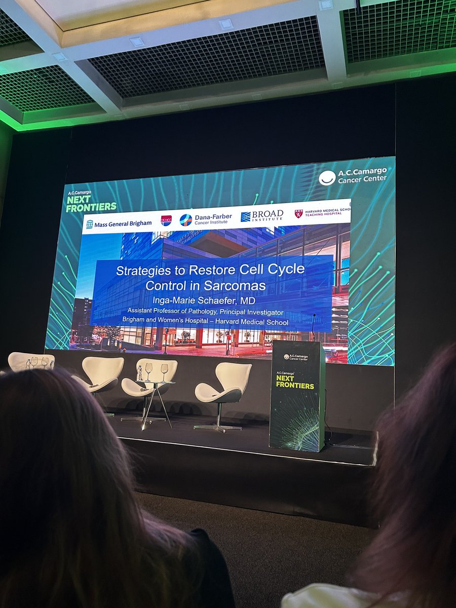 Fernando Campos (@_camposfernando) on Twitter photo Fantastic presentations today by <a href="/danhdtruong/">Danh Truong, PhD</a> and <a href="/im_schaefer/">Inga-Marie Schaefer</a> at ‘Next Frontiers to Cure Cancer’ by <a href="/acccancercenter/">BI BOB</a>. Enlightening insights on targeting differentiation errors in sarcomas and restoring cell cycle control in GISTs. #sarcomas # GISTS #accamargo Fantastic presentations today by <a href="/danhdtruong/">Danh Truong, PhD</a> and <a href="/im_schaefer/">Inga-Marie Schaefer</a> at ‘Next Frontiers to Cure Cancer’ by <a href="/acccancercenter/">BI BOB</a>. Enlightening insights on targeting differentiation errors in sarcomas and restoring cell cycle control in GISTs. #sarcomas # GISTS #accamargo