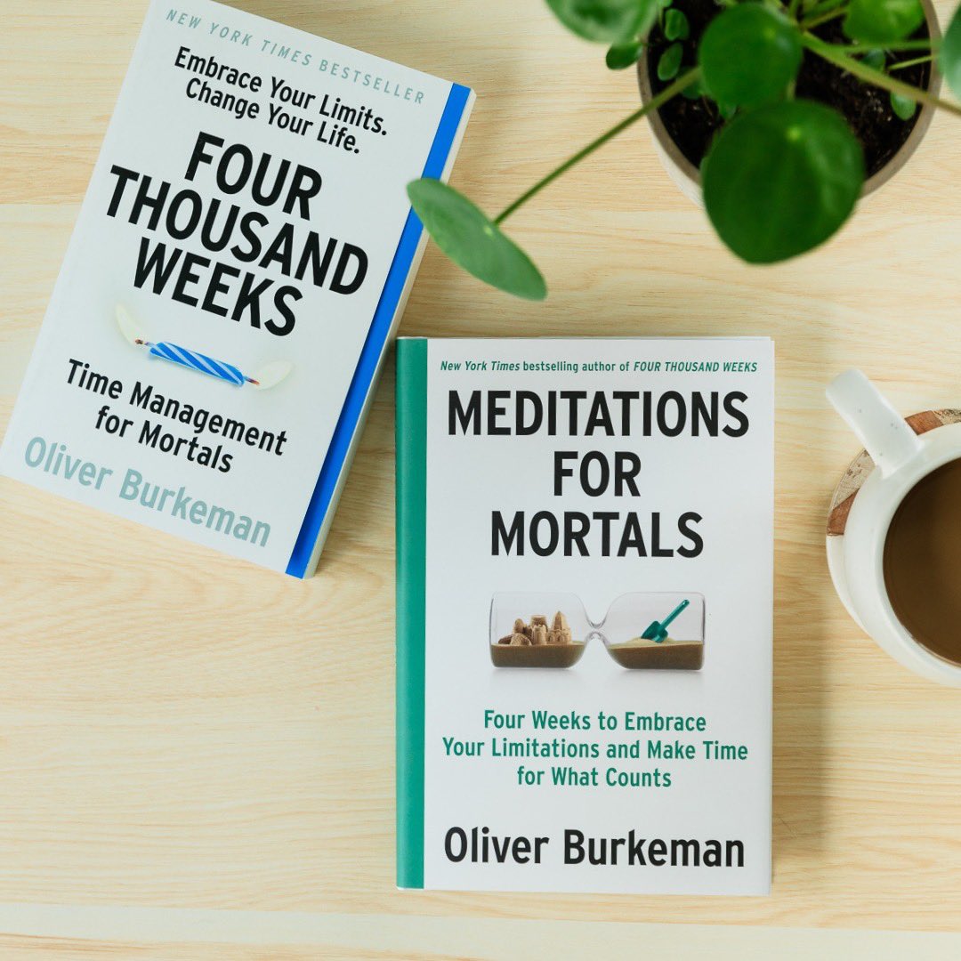 From the NYT bestselling author of Four Thousand Weeks comes a map for a liberating journey toward a more meaningful life―a journey that begins where we actually find ourselves, not with a fantasy of where we’d like to be. Oliver Burkeman’s MEDITATIONS FOR MORTALS is out now!