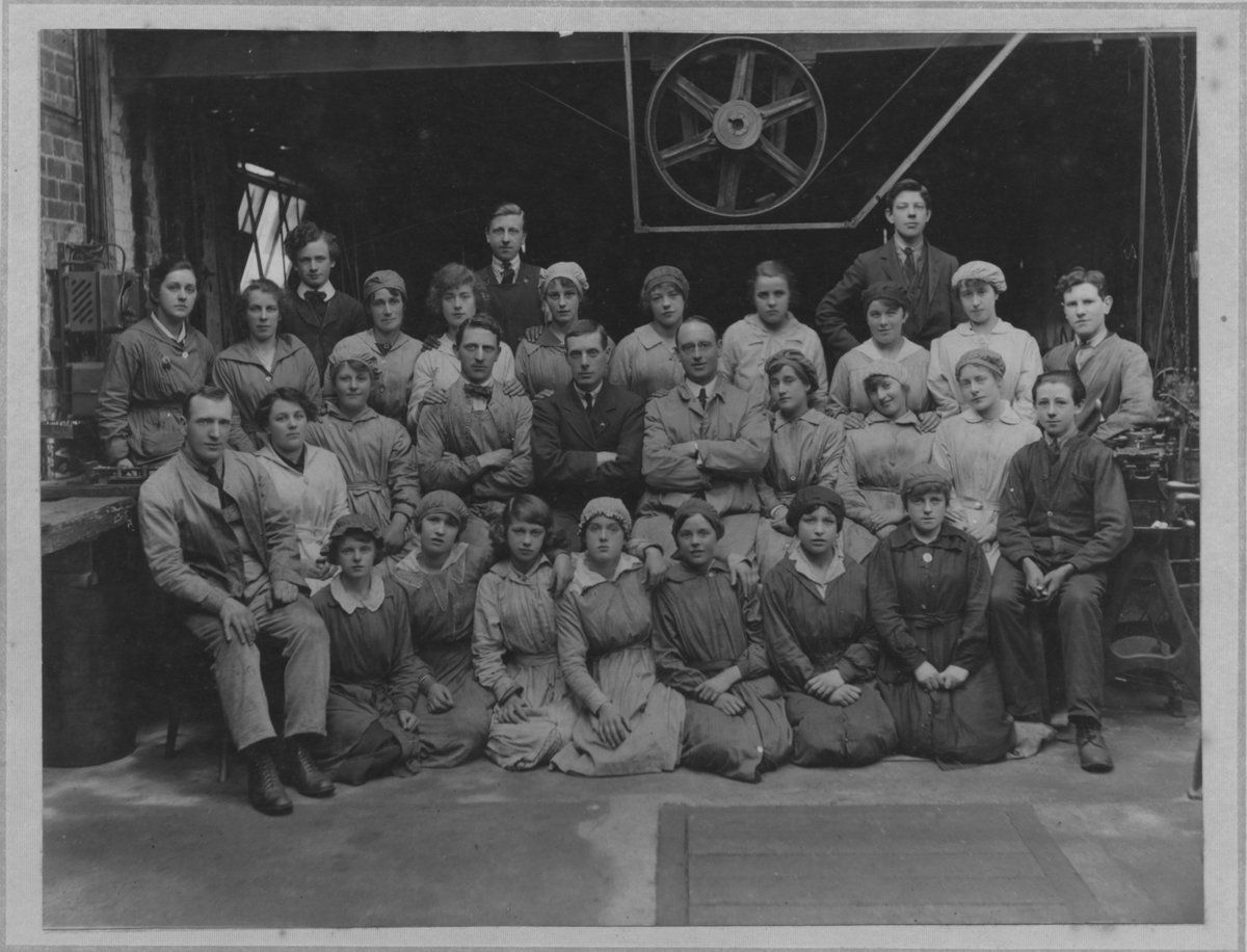 During the First World War, women played a significant role in various ways, including taking on jobs that were previously considered unsuitable for them, such as working in factories and garages, as seen in this photograph taken at the Red Garages in Llandudno in 1918. 

If