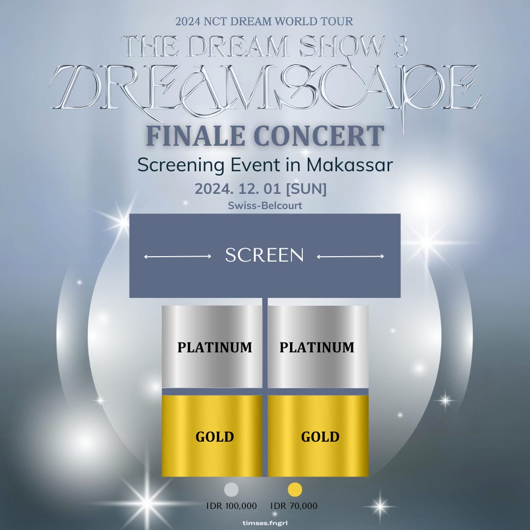 nirhm_ark's tweet photo. ✨𝐄𝐱𝐜𝐢𝐭𝐢𝐧𝐠 𝐧𝐞𝐰𝐬 𝐟𝐨𝐫 𝐒𝐢𝐣𝐞𝐮𝐧𝐢 𝐌𝐚𝐤𝐚𝐬𝐬𝐚𝐫!✨

SCREENING EVENT THE DREAM SHOW 3 FINALE CONCERT in MAKASSAR is out now! 

🗓️Sun, Dec 1st 2024
🏢Swiss Belcourt Makassar

Registration From 10th - 25th Oct

 *Link Regist*
https://t.co/bBWy1GTiTE

timses.fngrl https://t.co/nhW4C64VeH