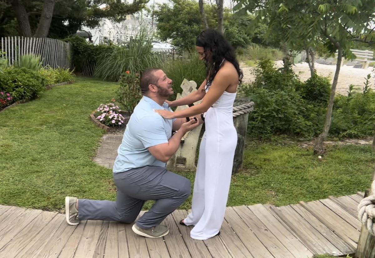 njwedding's tweet image. Congratulations to our contest winner, who entered &amp;amp; WON a $100 VISA Gift Card! 💕

Enter at njwedding.com/monthlycontest for YOUR chance to win!

Danielle Santucci &amp;amp; Dominck Cataudella are from Parsippany, NJ &amp;amp; are getting married at Windows on the Water in Sea Bright. 

#njweddings