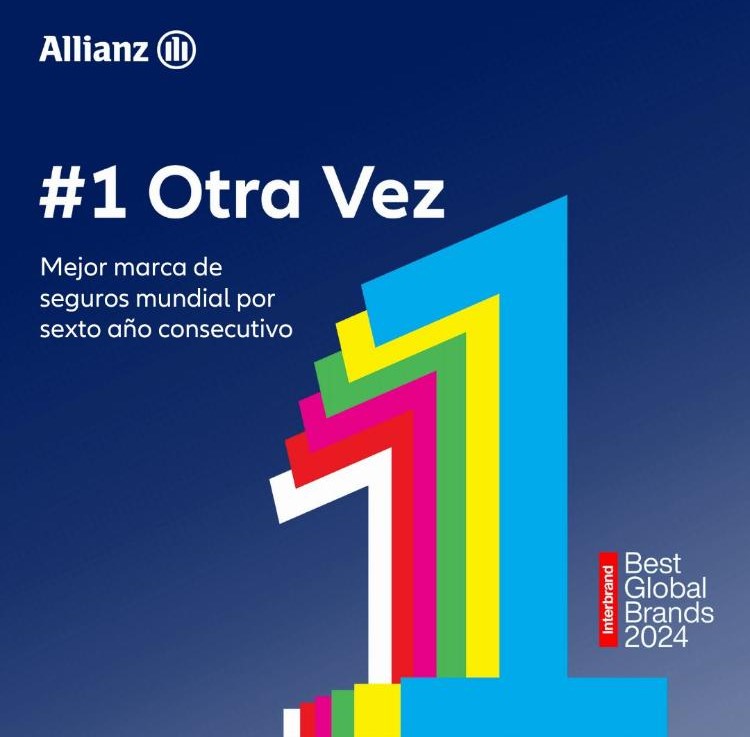 Allianz España (@allianz_es) on Twitter photo ¡Número 1 otra vez! 🎉 Allianz es la mejor marca de seguros por sexto año y estamos en el top 30 mundial según los rankings de <a href="/Interbrand/">Interbrand</a>. 🥇
#GetReadyForTheBest #Interbrand #BGB2024 #Allianz ¡Número 1 otra vez! 🎉 Allianz es la mejor marca de seguros por sexto año y estamos en el top 30 mundial según los rankings de <a href="/Interbrand/">Interbrand</a>. 🥇
#GetReadyForTheBest #Interbrand #BGB2024 #Allianz