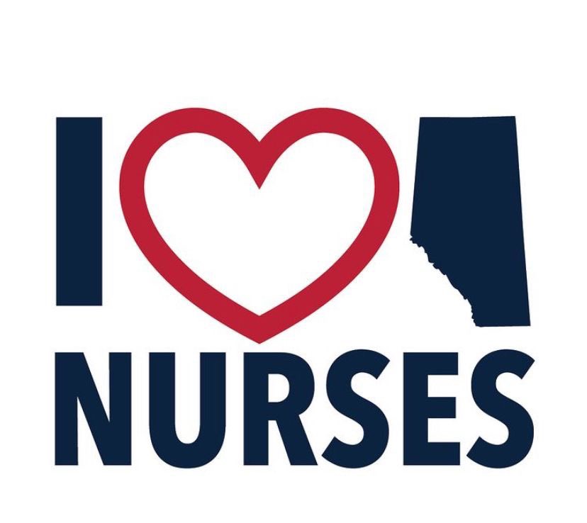 ❤️💪 Show your support for Alberta's Nurses. 

#NeedNursesAB #AlbertaNurses