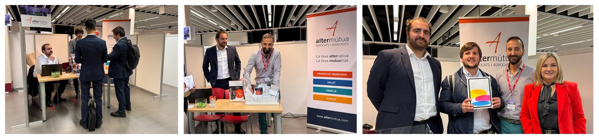 Avui hem assistit a la Fira de l'Ocupació 2024, al Centre de Formació de l'<a href="/ICABarcelona/">ICAB · Advocacia Barcelona</a>.
<a href="/Oscar1Caballero/">Oscar Caballero Signes</a>, responsable del SOOP, ha estat la nostra mà innocent.
Felicitats al guanyador, i enhorabona a l'equip de l'<a href="/ICABarcelona/">ICAB · Advocacia Barcelona</a> per l'excel·lent organització d'aquesta fira 👏🏼