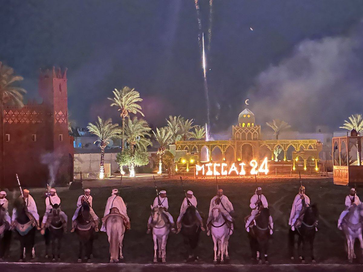 A great #MICCAI2024 is coming to an end. Together with our group from Munich we had a fantastic time discussing science and enjoying Marrakech.