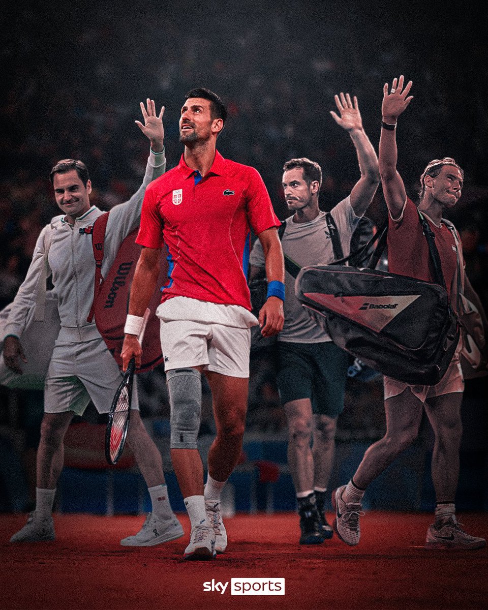 Another legend waves goodbye 👋🐐

Only Novak Djokovic remains from this elite group…