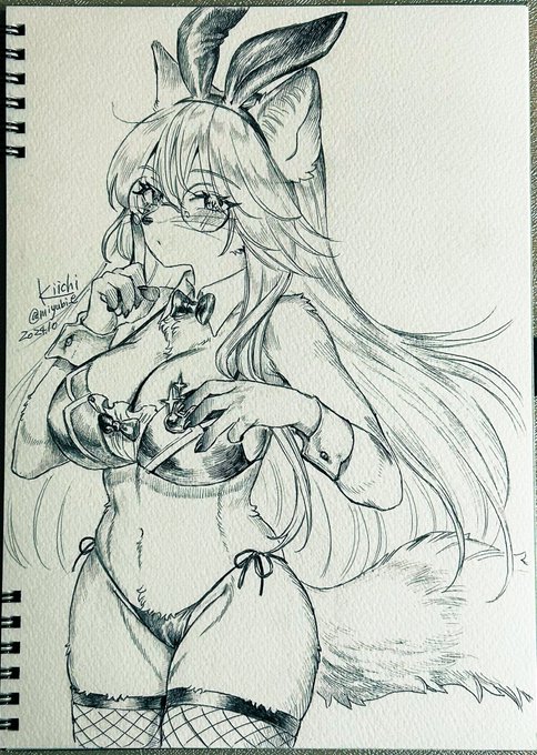 メルバニ衣装妙ちゃん!(ボールペン画) 