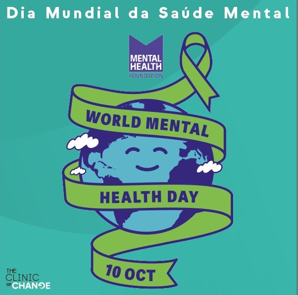 ClinicOfChange's tweet photo. Hoje assinala-se o Dia Mundial da Saúde Mental

A The Clinic of Change aproveita para recordar que a saúde mental é fundamental para uma vida plena e que é importante falar sobre isso, bem como nunca deixar de procurar formas de melhorar a vida das pessoas em sofrimento. https://t.co/r3SlMGsVQi