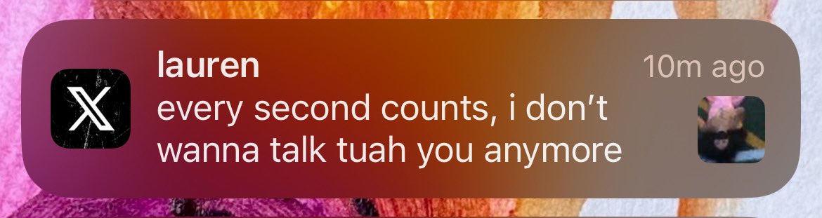 metafishical's tweet photo. @lornehello breaking my twitter silence to say i’m so glad this hell app decided to just now send me a notification for this one https://t.co/EtNMuEya1j