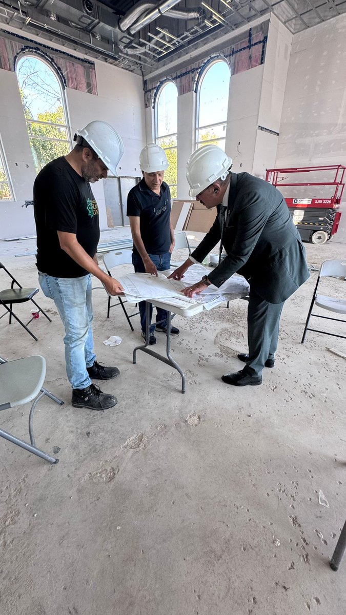 Thank you <a href="/SherefSabawyPC/">Sheref Sabawy</a> for visiting MIC's under construction mosque.