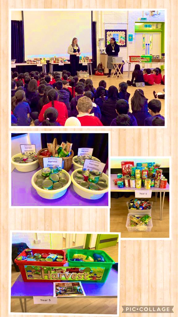 BankfootPrimary's tweet photo. A big thank you to the Vicars from St. Matthew's &amp; St. Oswald's for visiting us at Bankfoot to speak about Harvest! 🌾 They were so grateful for the generous contributions from EYFS to Year 6! 🙏🍂 #HarvestFestival #CommunitySpirit #Bankfoot https://t.co/Tg8zhqbMWA