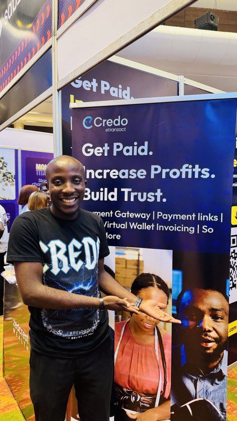 CredoCentral's tweet photo. Active and spreading the gospel that is CREDO! @moonshotbytc 

Say hi in the comments section if you were at our booth🫣🫣

#credocentral #Moonshot2024 #MoonshotByTechCabal https://t.co/x3KzfW4R6H